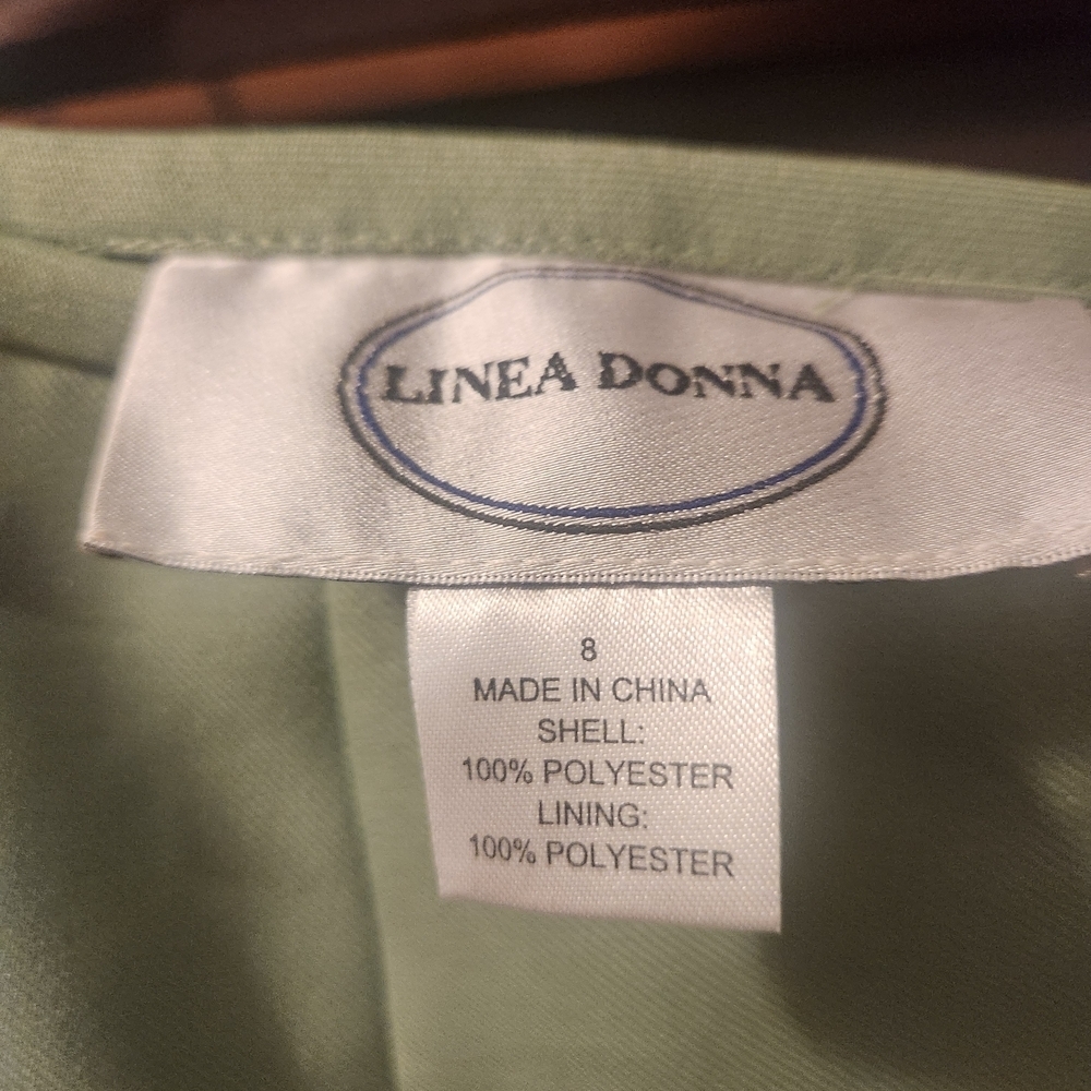 Vintage Light Green Women's Blazer and Skirt Set - Picture 7 of 8